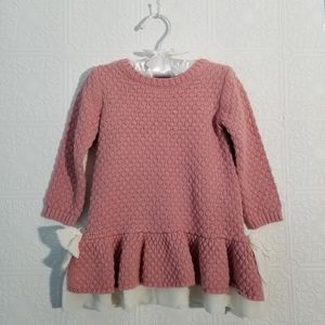 Catherine Malandrino infant Pink knit dress
